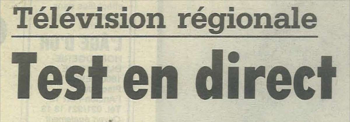 Test en direct