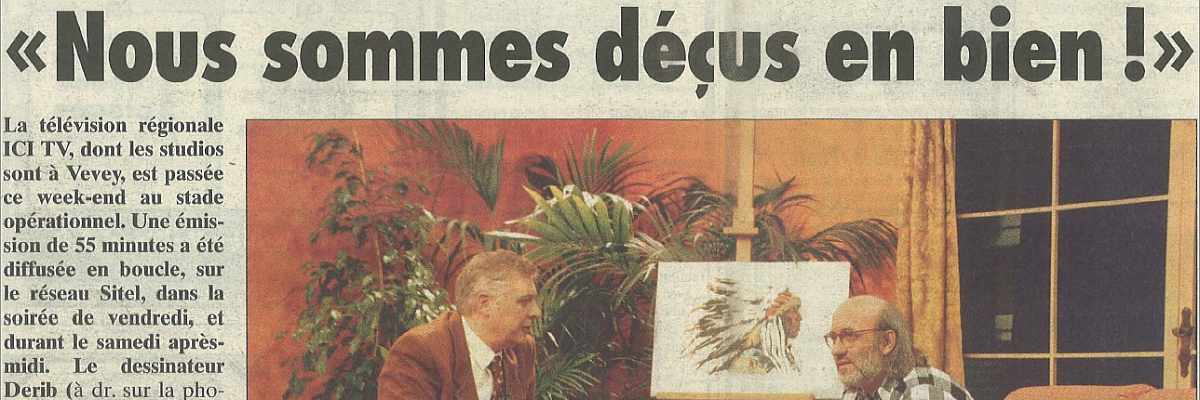 Nous sommes déçus en bien!