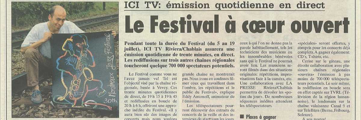 Le Festival à cœur ouvert