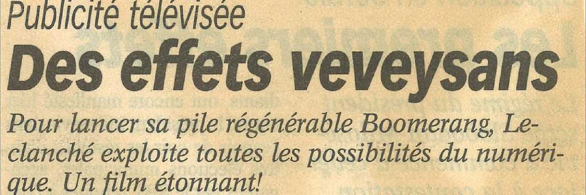 Des effets veveysans