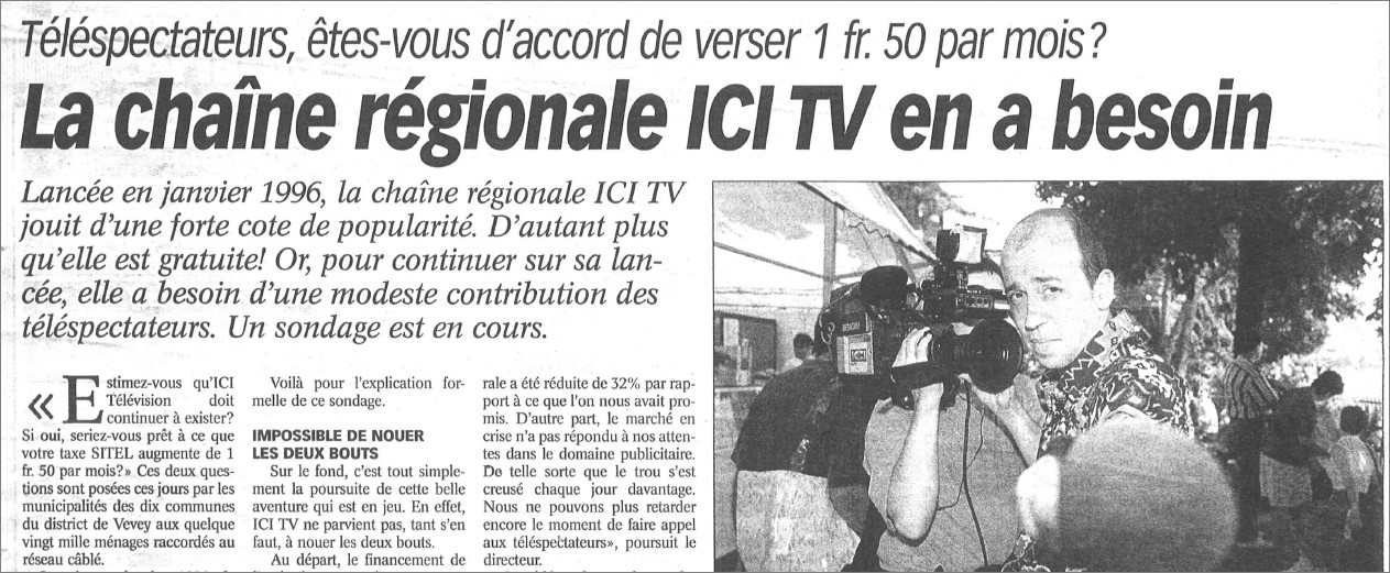La chaîne régionale ICI TV en a besoin