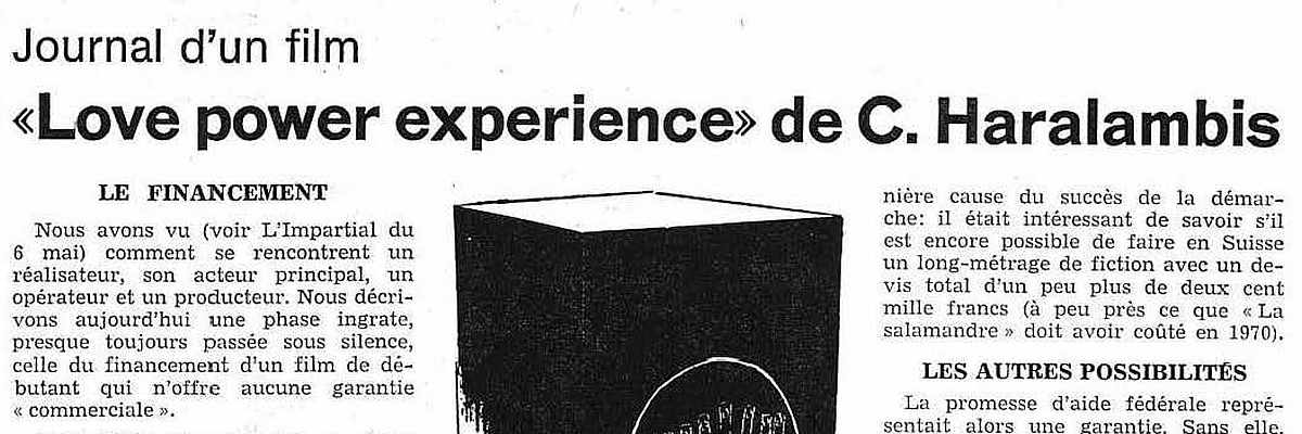 «Love power experience» de C. Haralambis