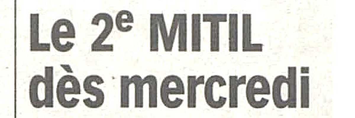 Le 2e MITIL dès mercredi