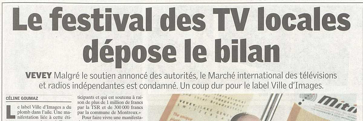Le festival des TV locales dépose le bilan